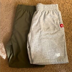 2 Pairs of New Balance Boys Size 12 Shorts